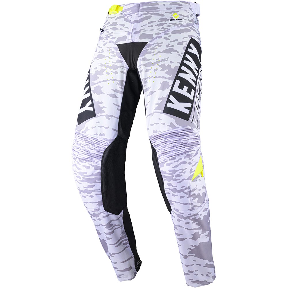 Kenny - Pantalon Performance Stone Blanc / Noir / Jaune