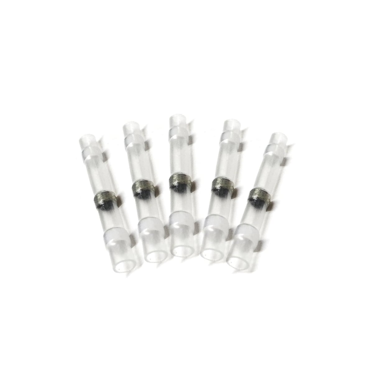 Fuse Lodde og krympekobling - 1.5mm - Hvit 5x