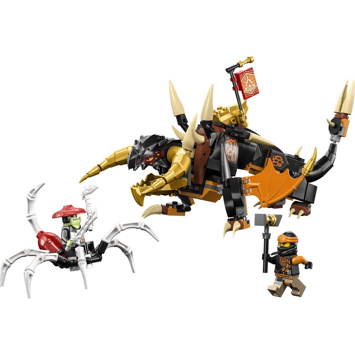 Le dragon de terre de Cole - Evolution - Lego Ninjago 71782