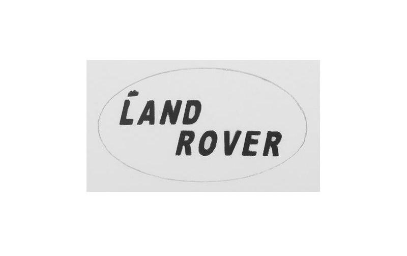Aufkleber Rear Logo JS Range Rover ClassicDecal Sticker