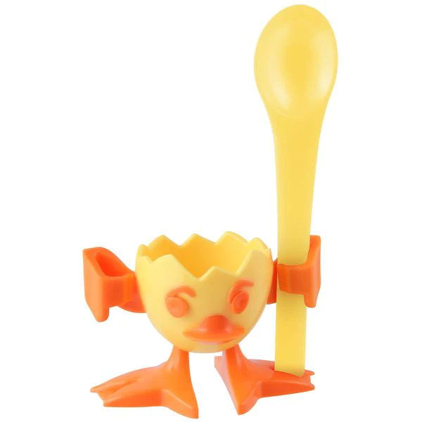 Coquetier avec cuillère Colors Edition Fackelmann