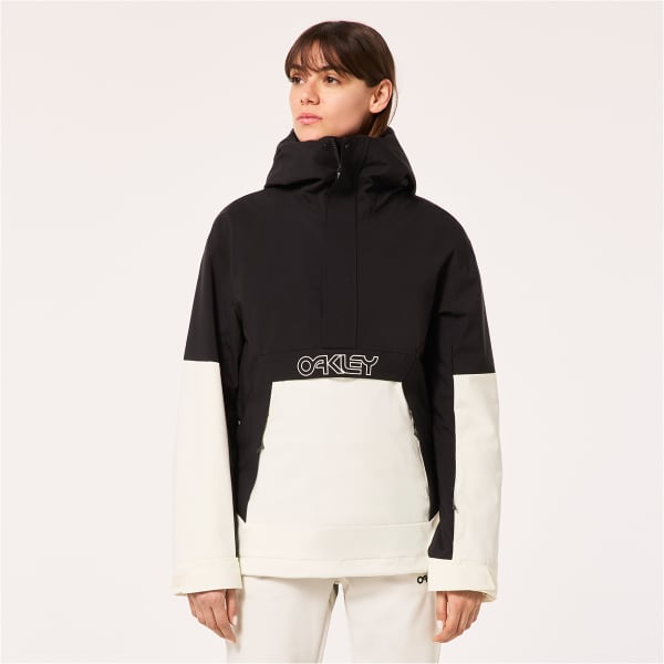 Veste de ski OAKLEY TNP TBT INSULATED ANORAK W ARCTIC WHITE/BLACKOUT