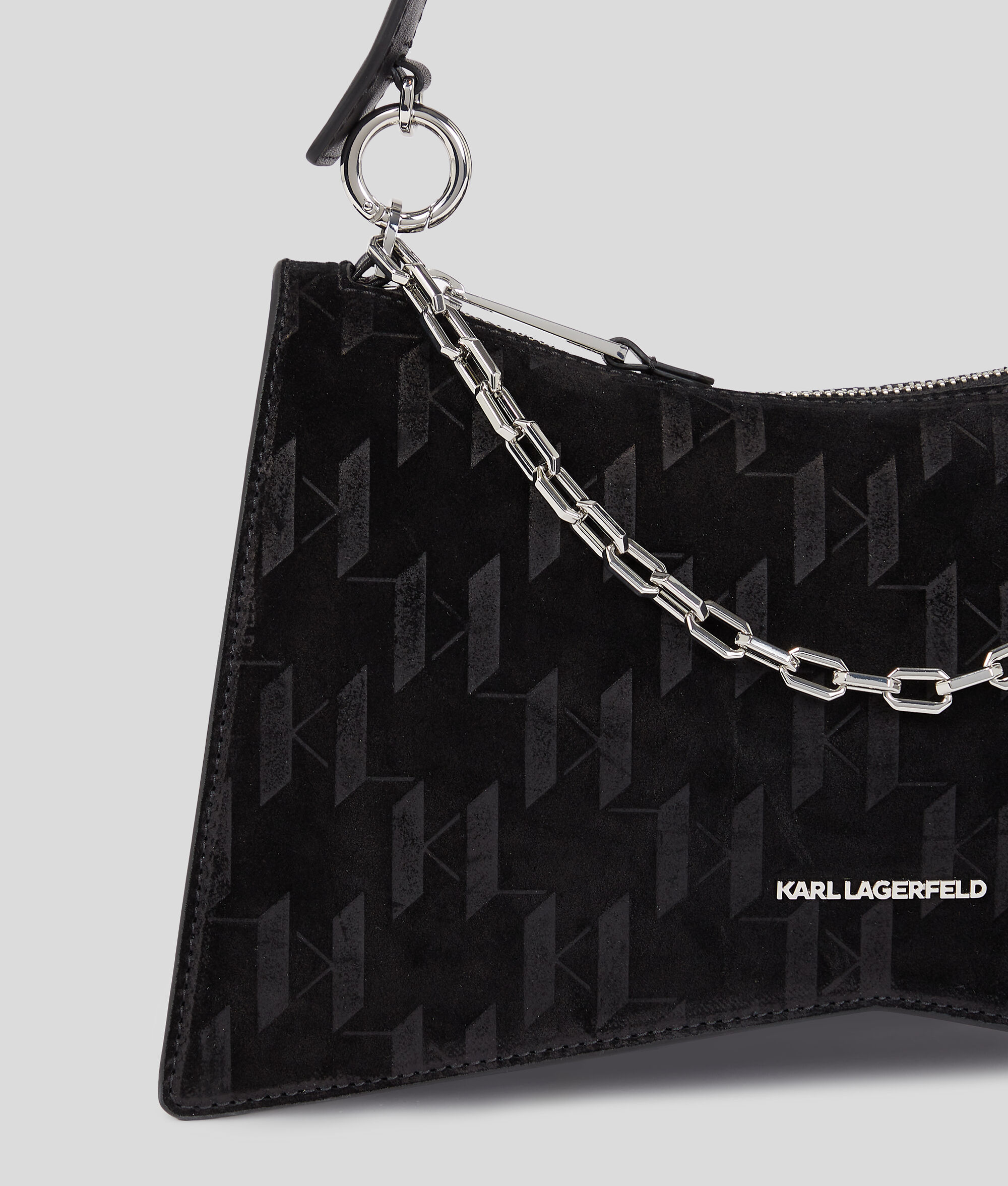 SAC PORTÉ ÉPAULE EN DAIM K/SEVEN ELEMENT MONOGRAM