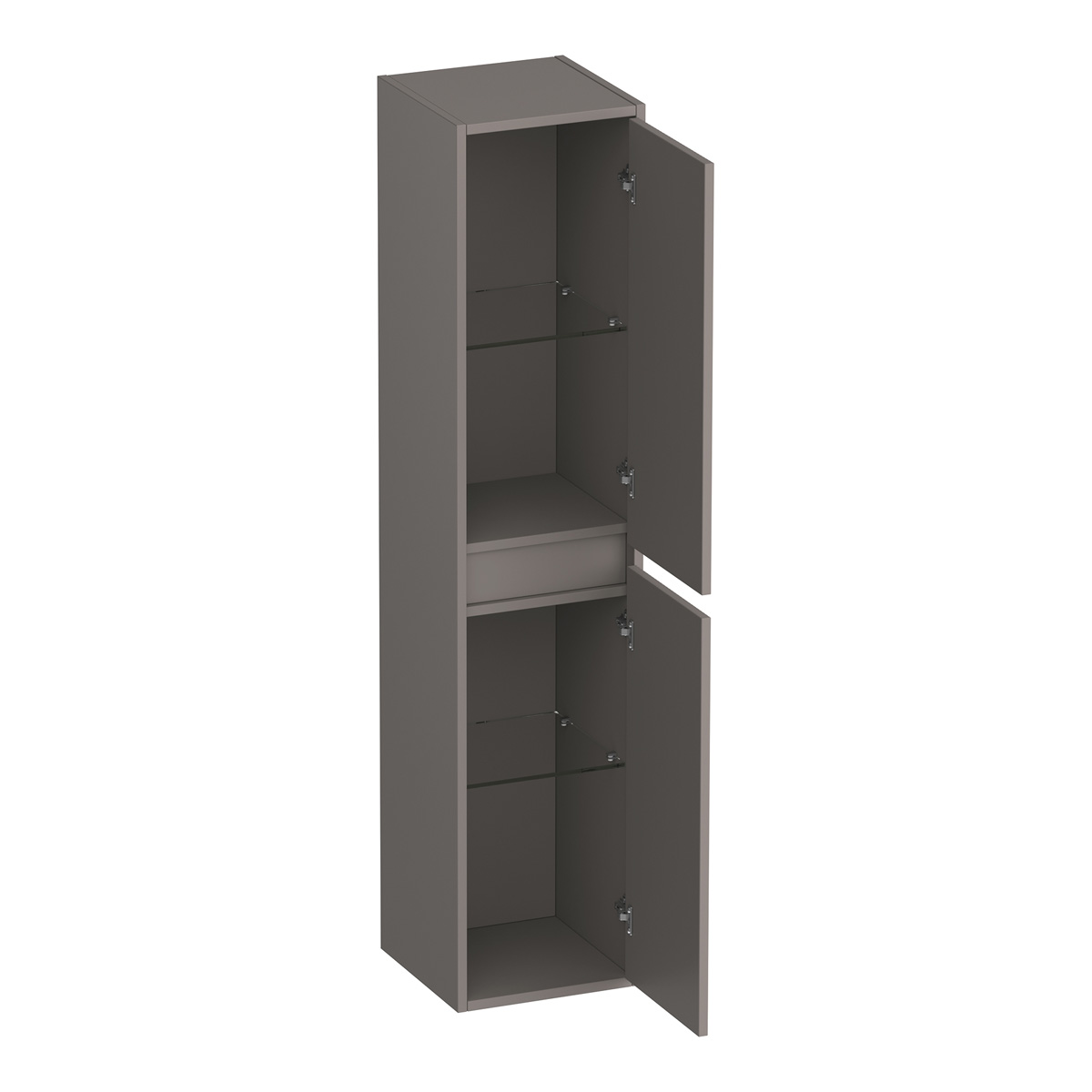 Brauer Adore Wavy kolomkast 160cm taupe mat