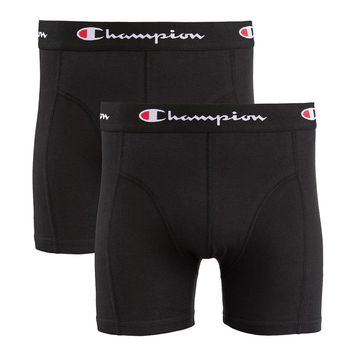 CHAMPION<br>Conjunto de 2 cuecas boxer básicas lisas