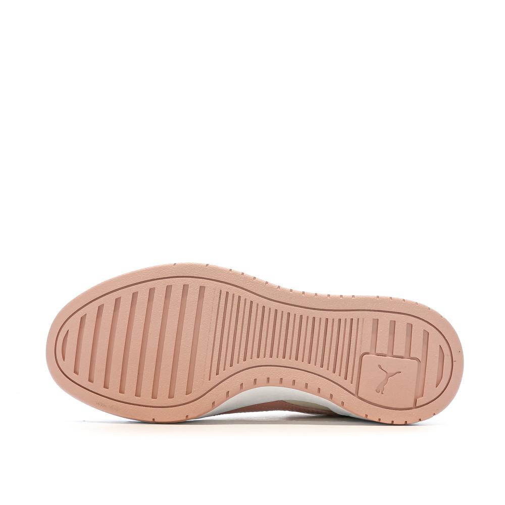 Puma Baskets Rose/Blanche Femme Puma 394749-02