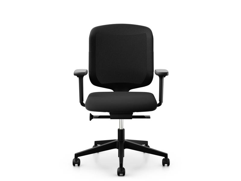 Giroflex Bürostuhl Chair2Go 434 Schwarz Drehstuhl mit hohem Sitzkomfort