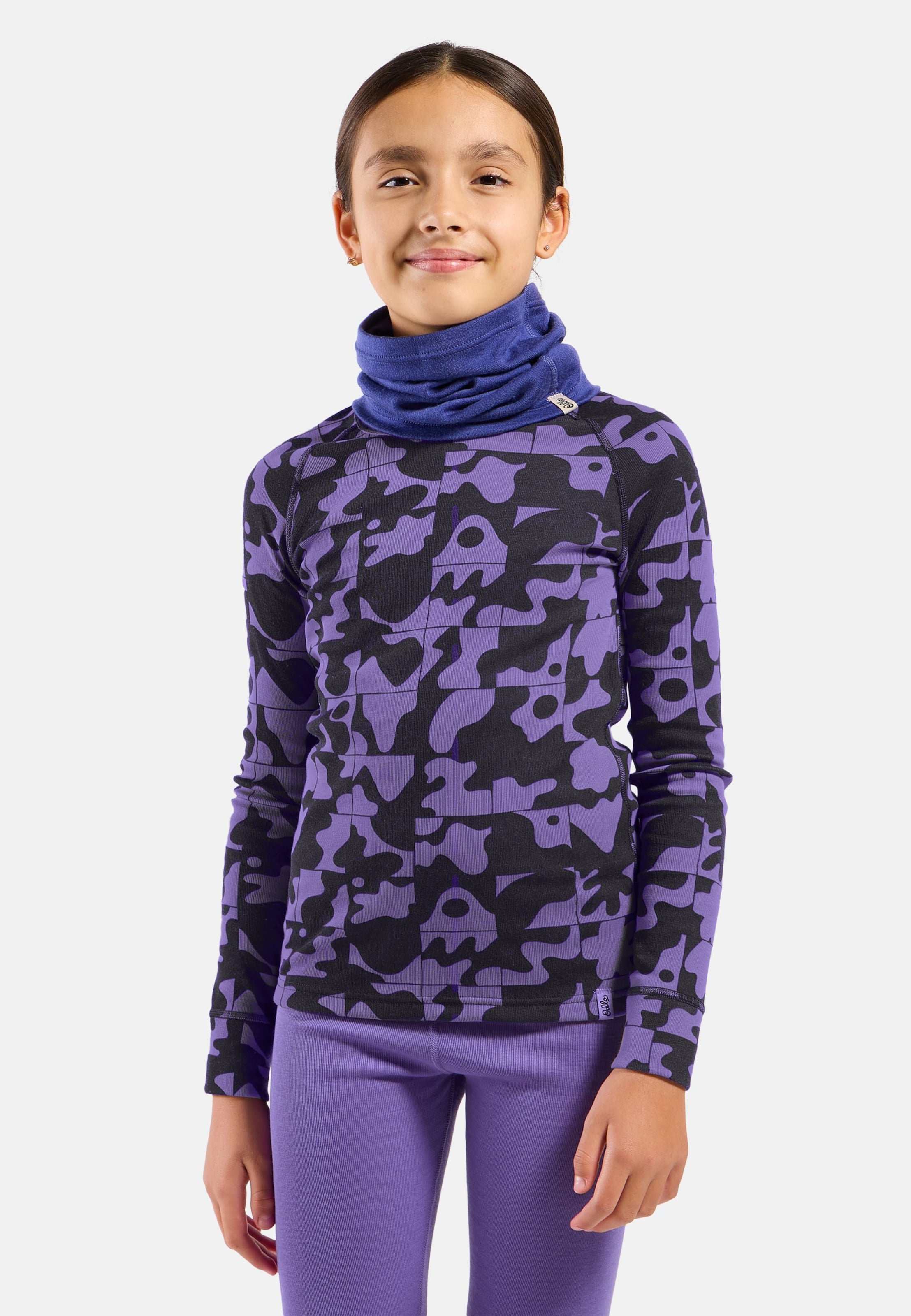 Adventurer Active Warm Base-Layer-Shirt mit Print in afterparty