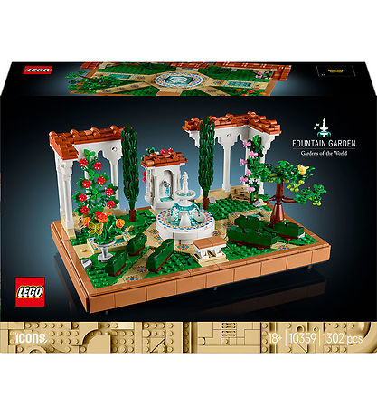LEGO® Icons - Springbrunnengarten 10359 - 1302 Teile