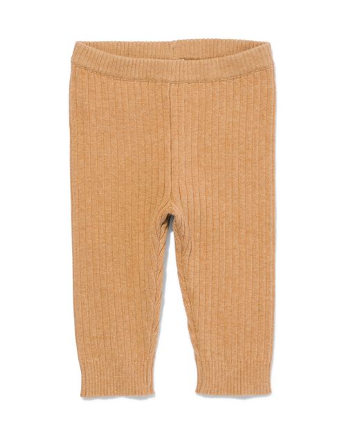 legging côtelé pour nouveau-né sable