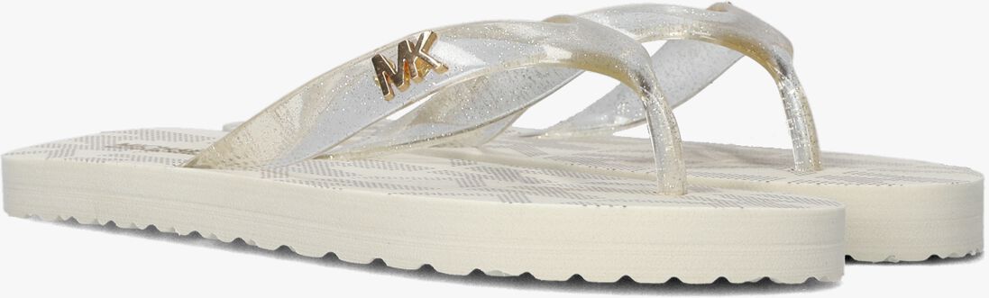 MICHAEL KORS KIDS witte michael kors kids slippers endine oversized