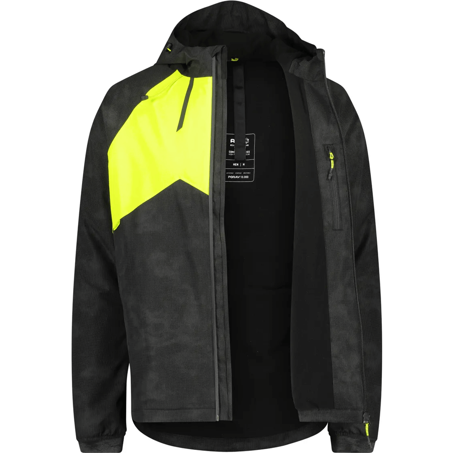 AGU Winter Regenjas Heren Commuter Hivis & Reflection