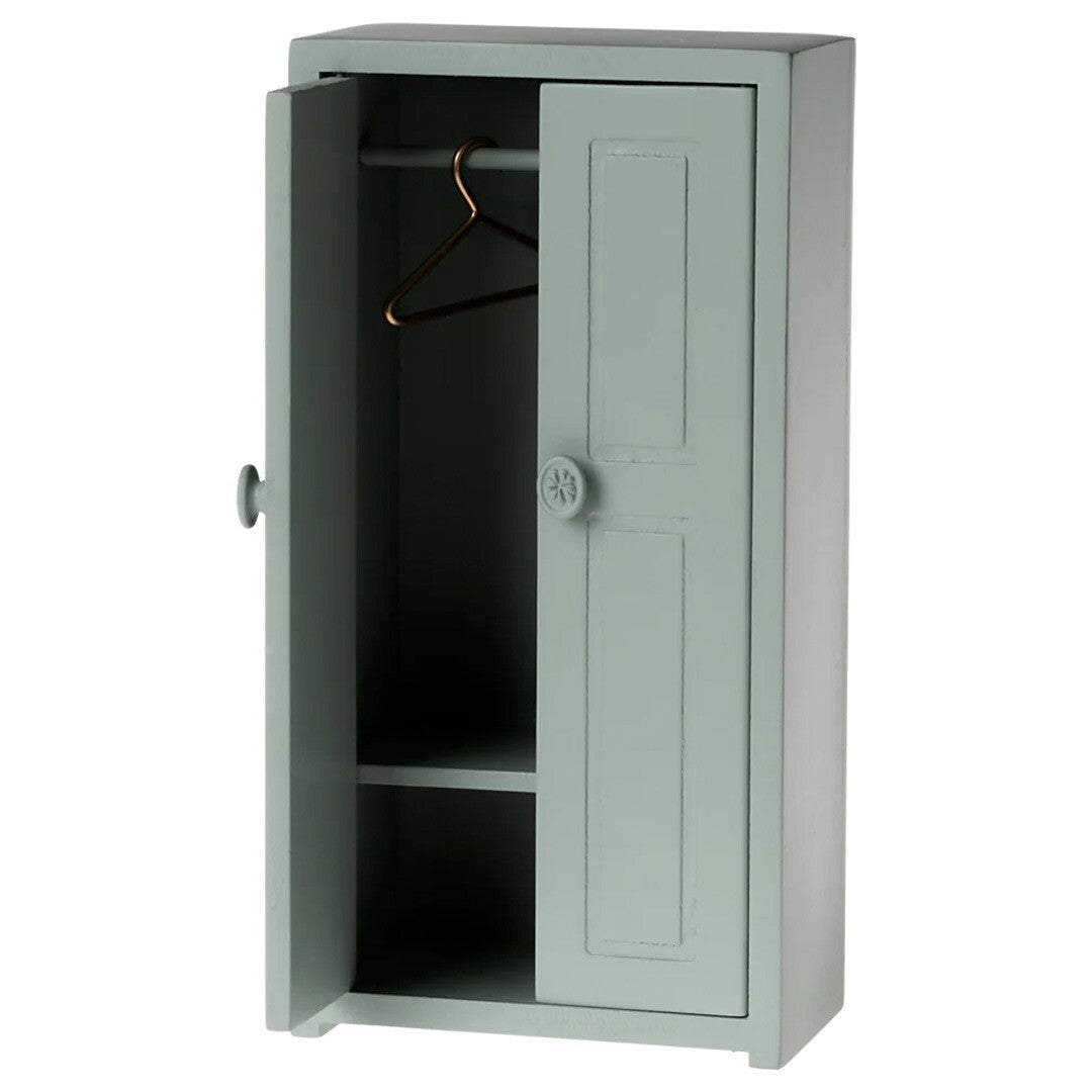 Maileg poppenhuis kast soft blue - 14 cm