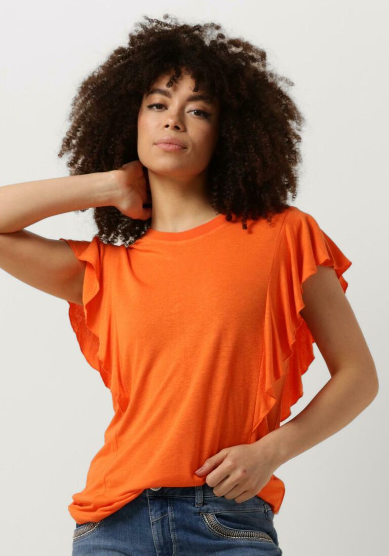 MOS MOSH koraal mos mosh t-shirt flounce tee
