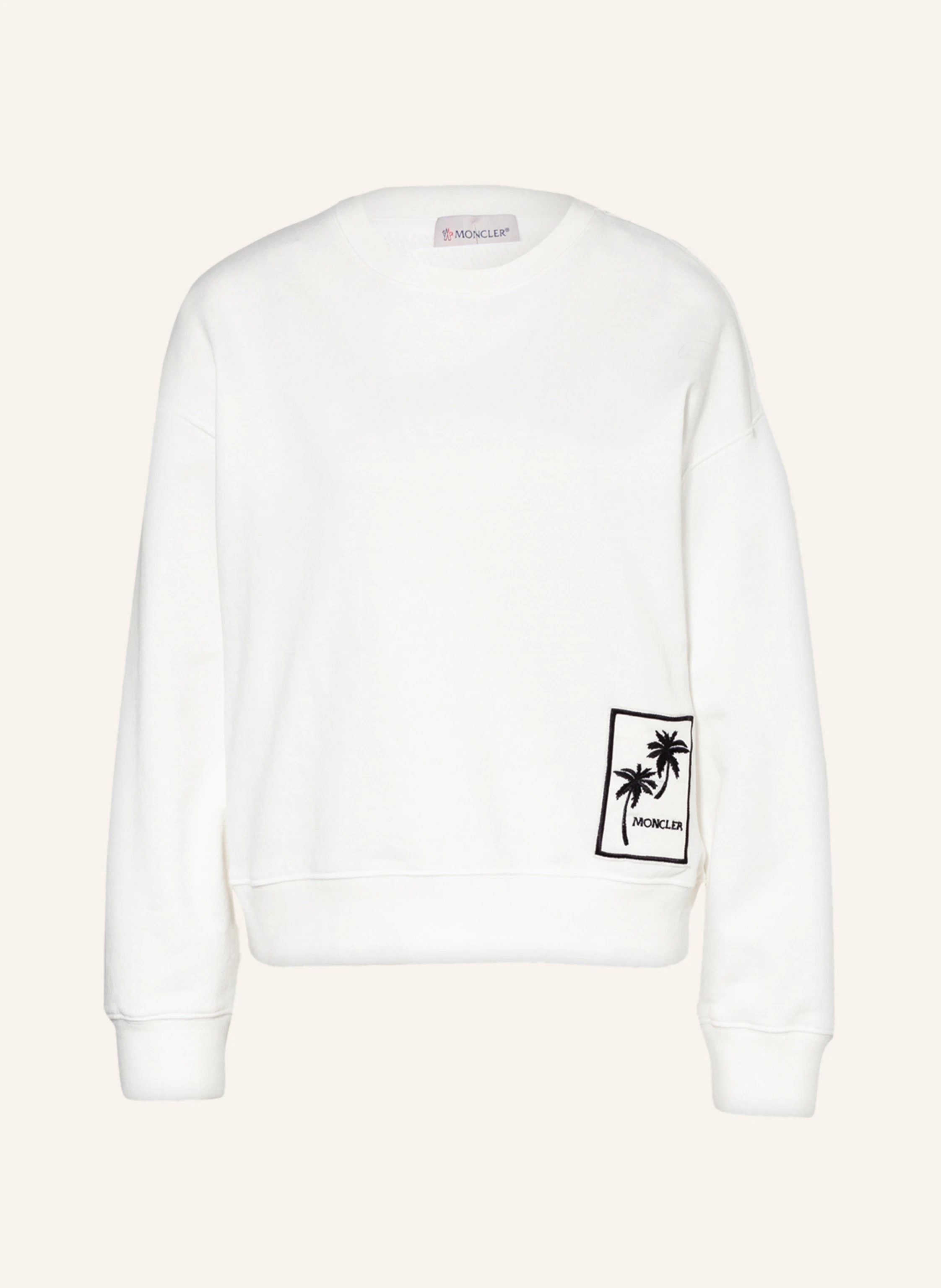 MONCLER Sweatshirt mit Schmucksteinen