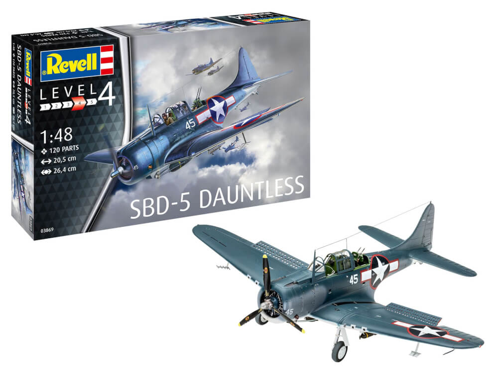 SBD-5 Dauntless , Revell Modellbausatz