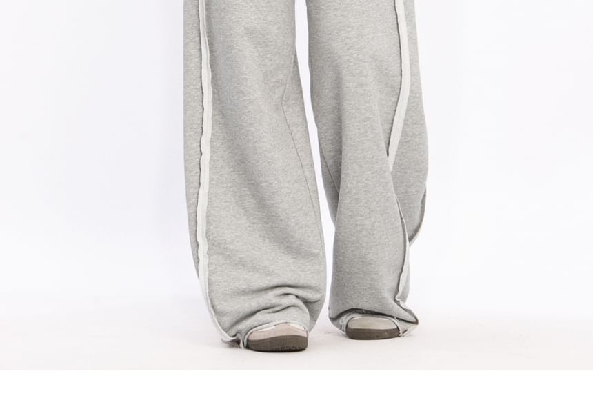 Berrytrix - Wijde joggingbroek met trekkoord en geborduurde taille