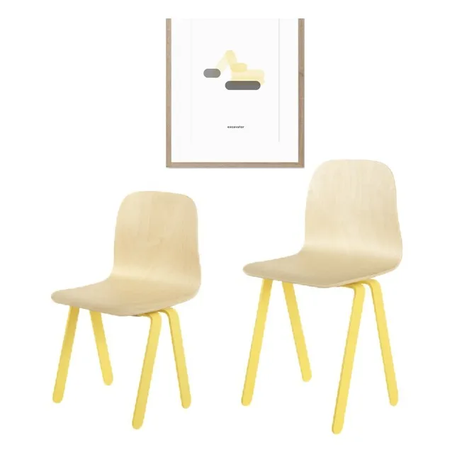 In2Wood Chaise enfant | Blanc