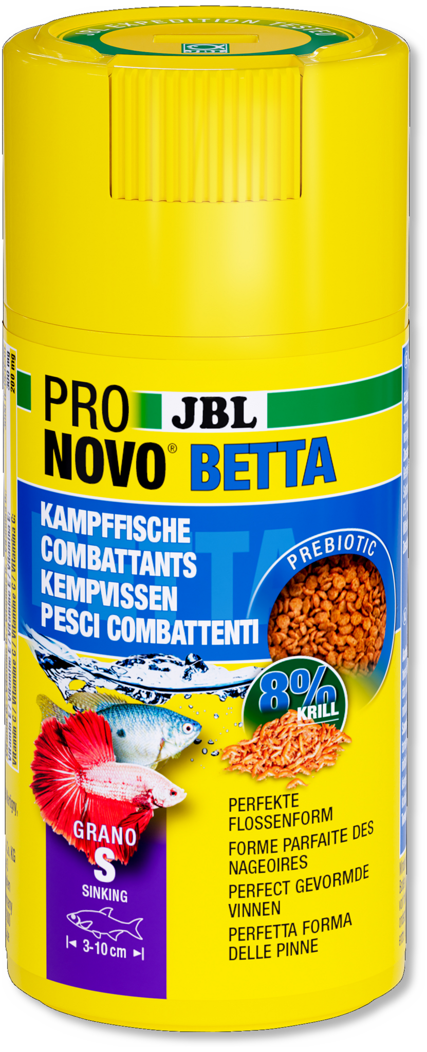 JBL Pronovo Betta Grano S 100ml Click | Zinkend granulaat