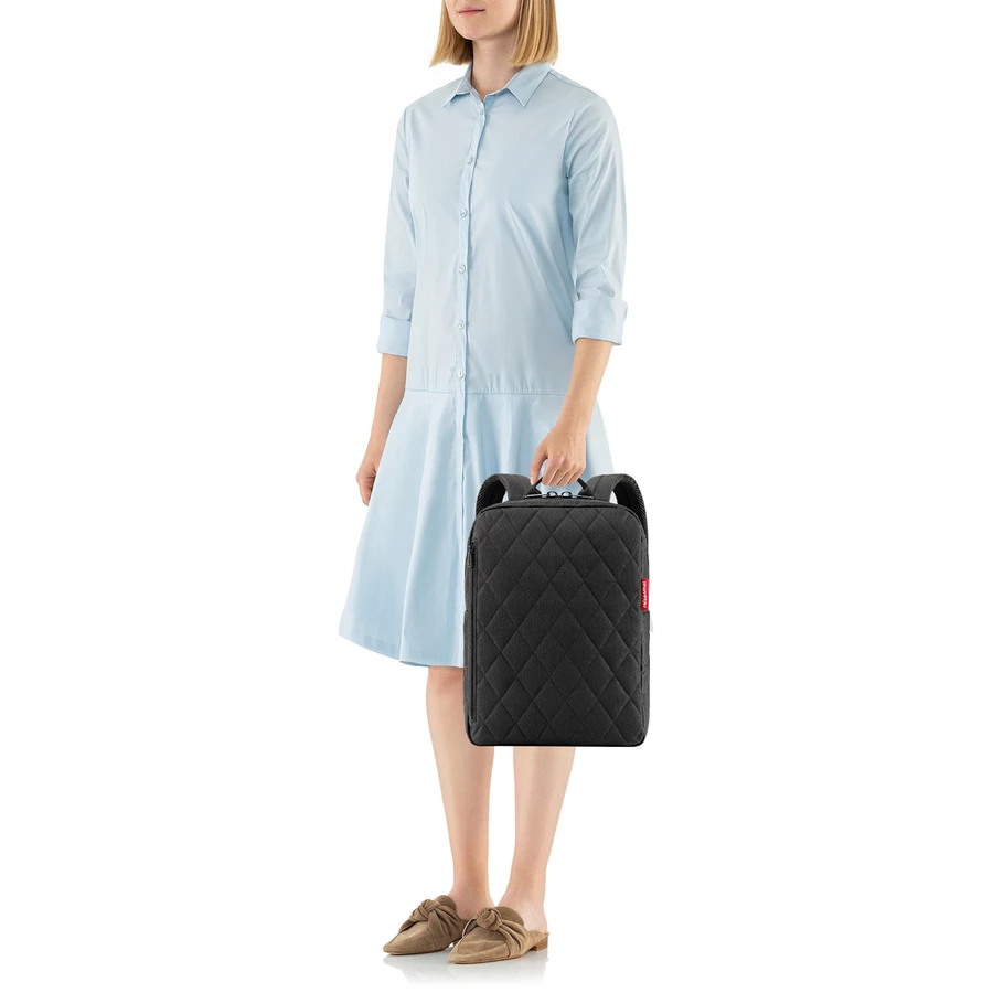 reisenthel travelling Classic - Rucksack M 39 cm rhombus black