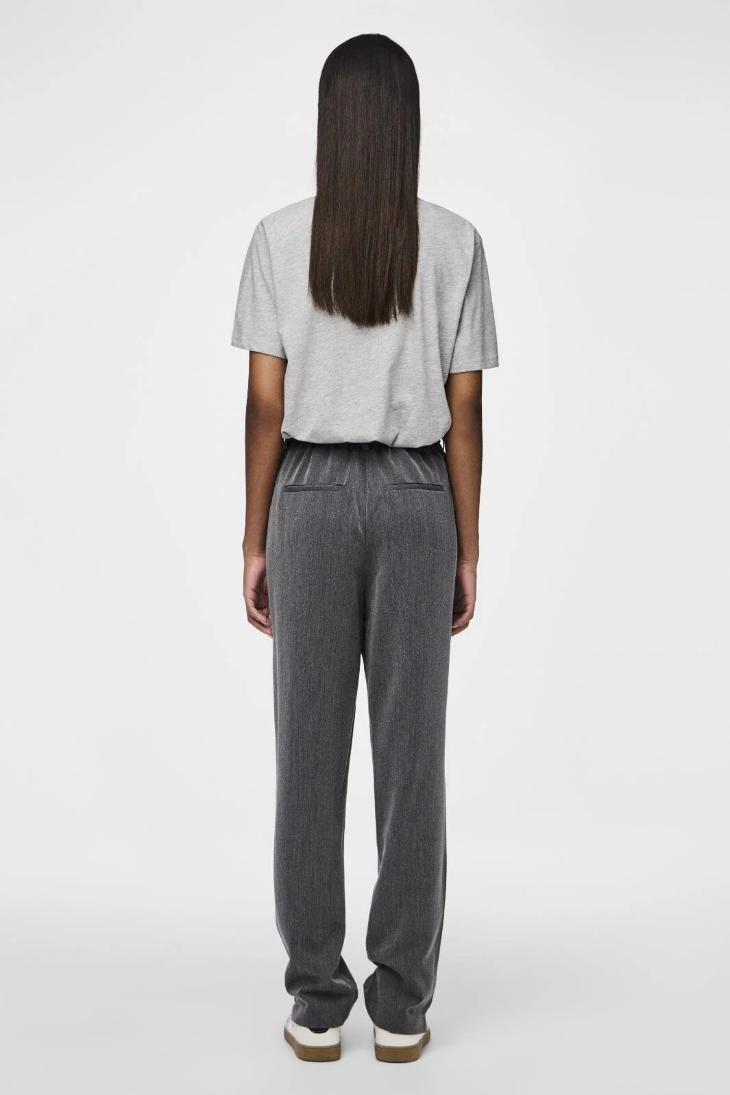 Pieces Pckamil Ankle Pant 4735773 dark grey melange
