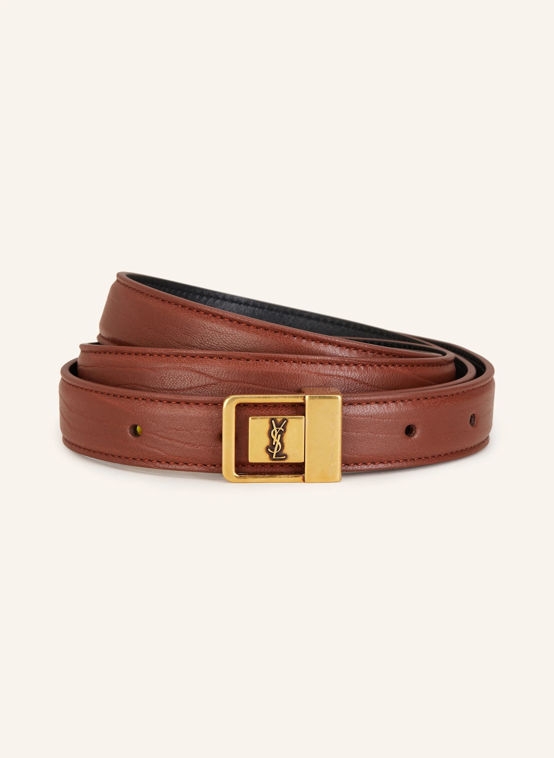SAINT LAURENT Ledergürtel LA 66