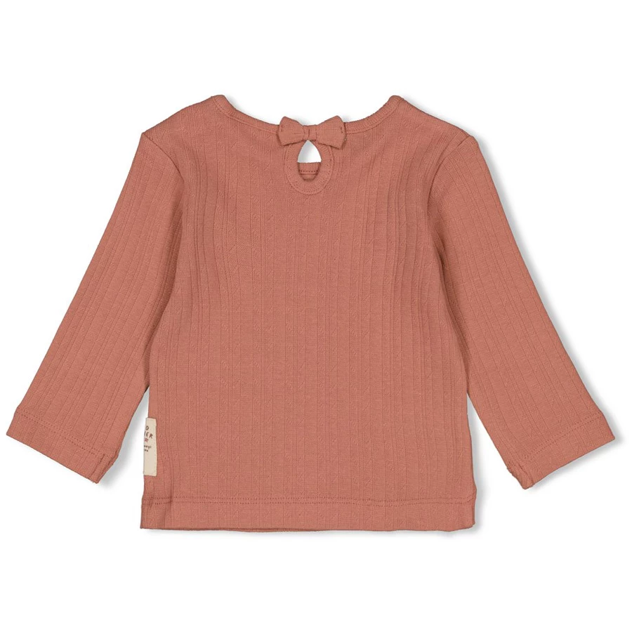 Feetje Langarmshirt Wild Flowers Berry