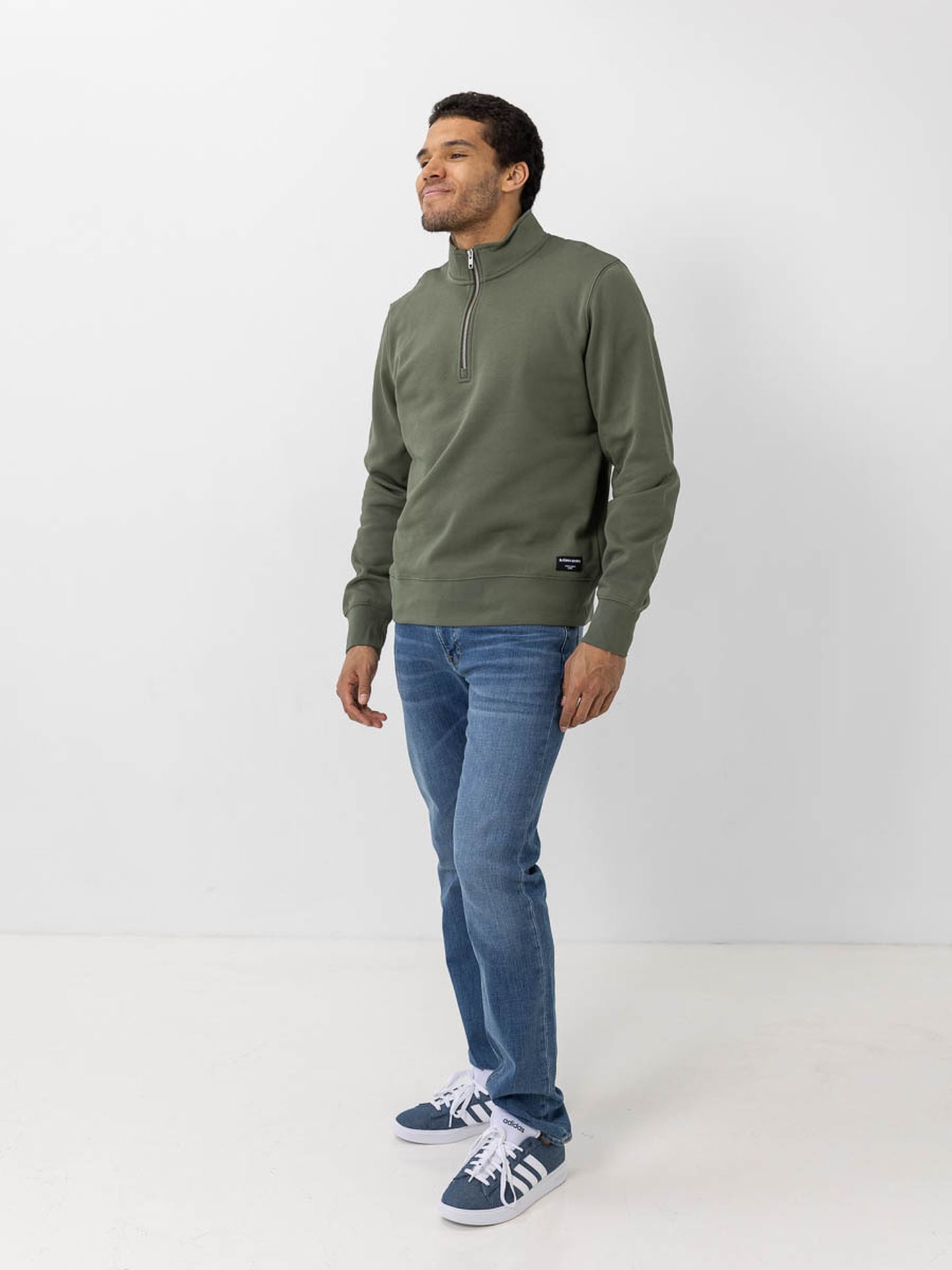 Centre Half-zip