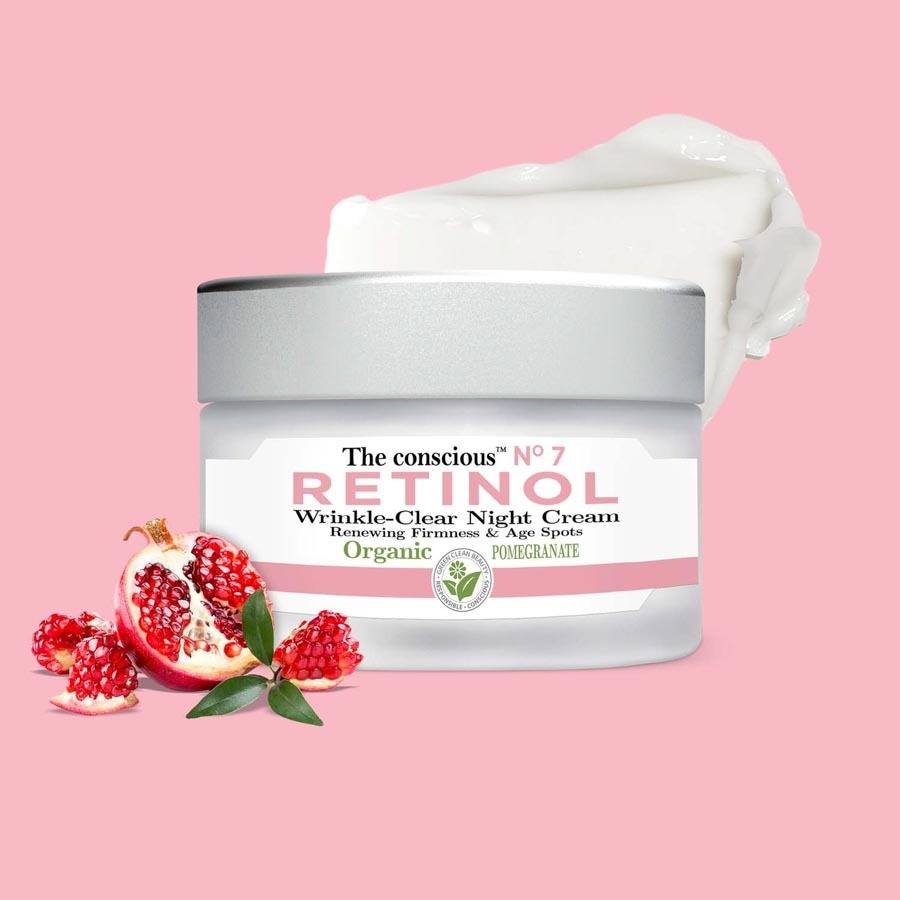 Biovène The Conscious™ Retinol Wrinkle-Clear Night Cream Organic Pomegranate 50ml