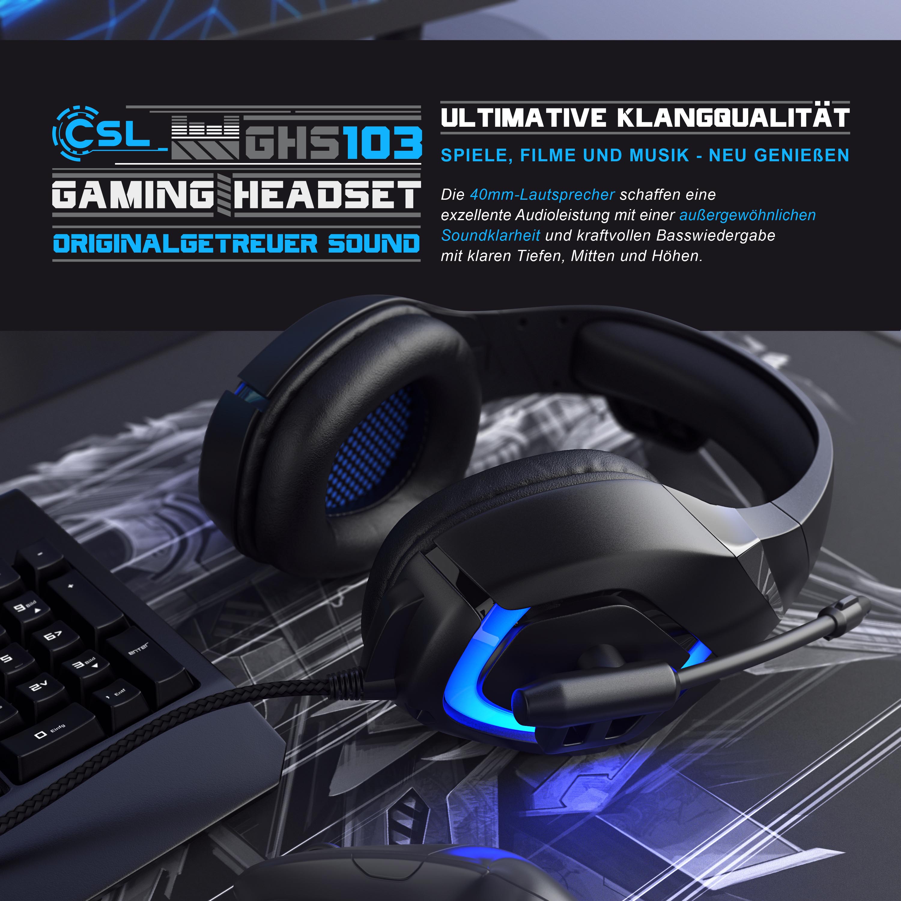 CSLGaming-Headset, 