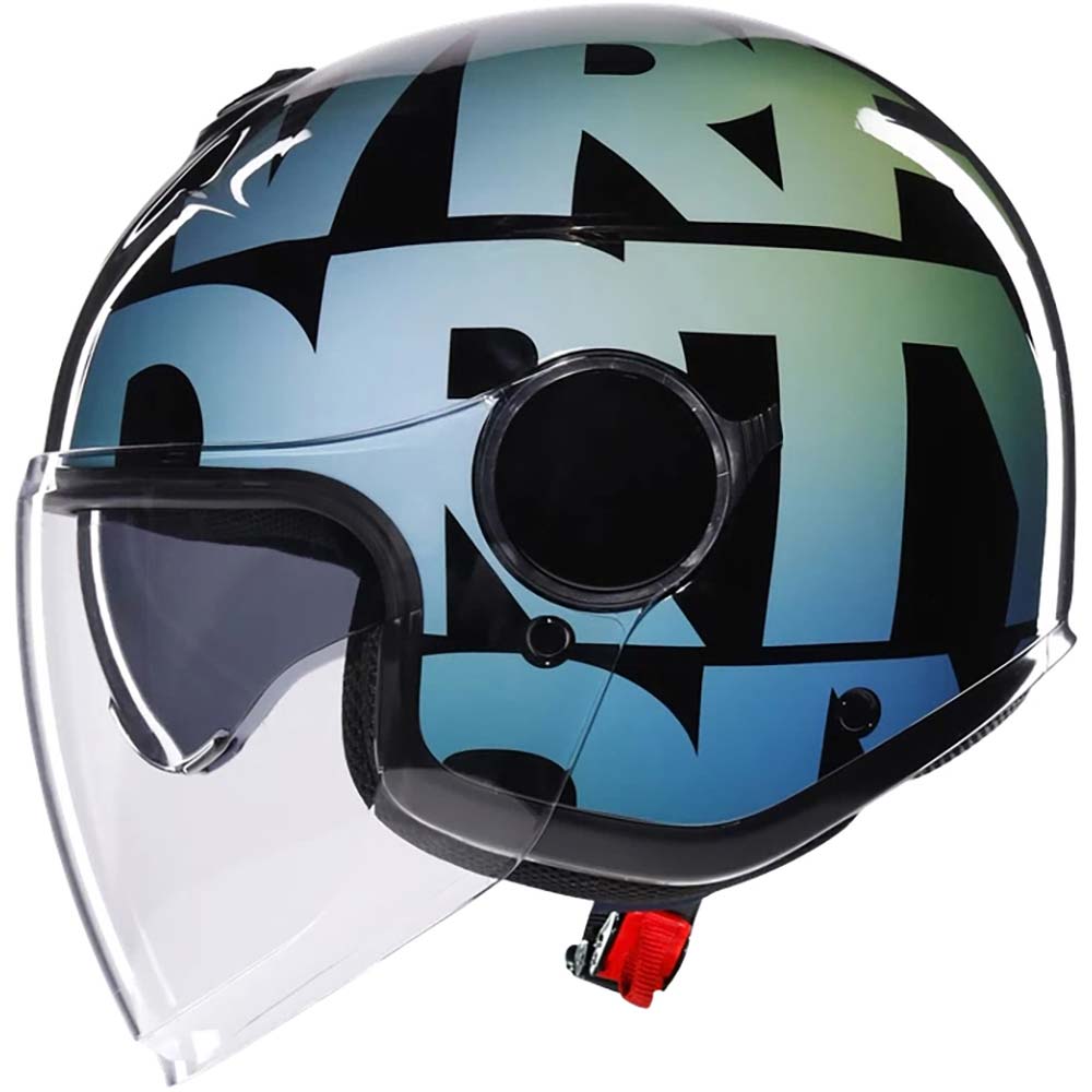AGV - Casque Eteres Lido 46 Noir / Bleu
