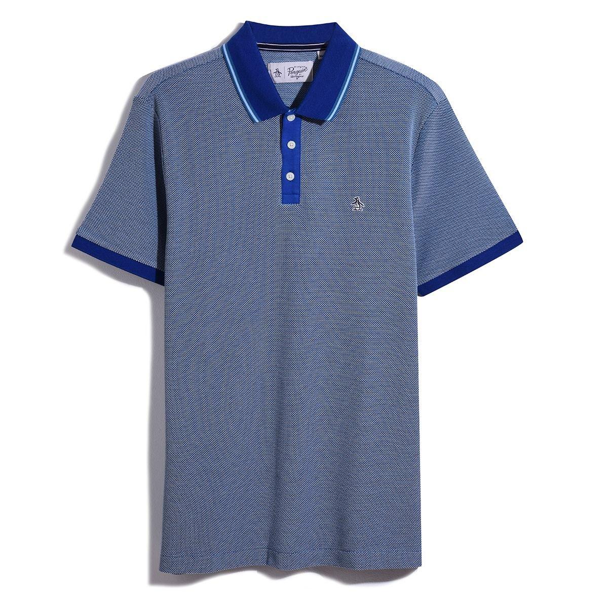 Original Penguin Original Penguin Jacquard Polo Shirt Mens