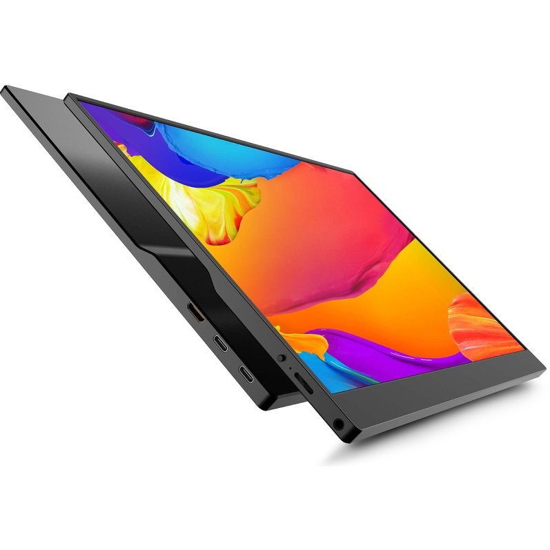 Urban Factory PUM15UF téléviseur et moniteur portables Moniteur portable Noir 39,6 cm (15.6