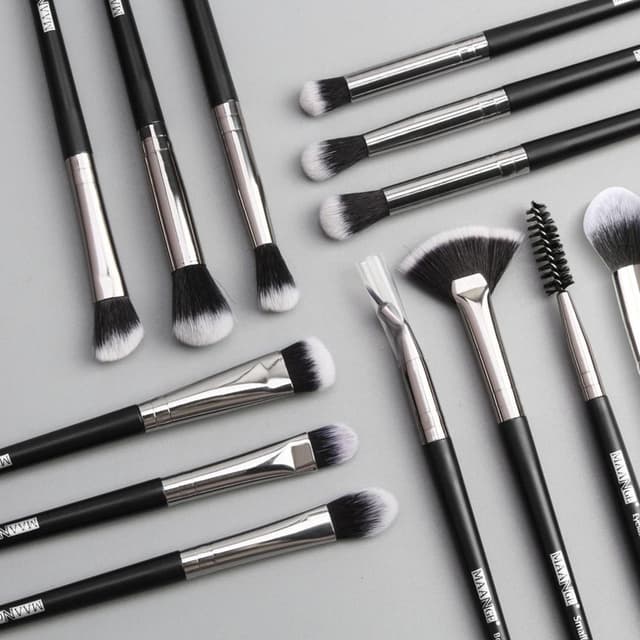 13 stk øjenmakeup børstesæt til øjenskygge eyeliner og blanding