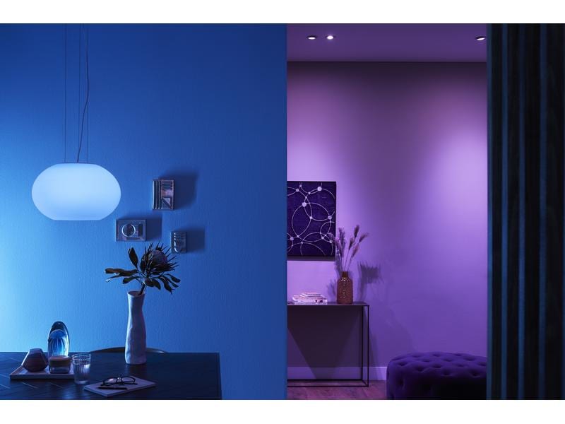 Philips Hue White & Color Ambiance Flourish Pendelleuchte W Pendelleuchte mit integriertem LED Modul