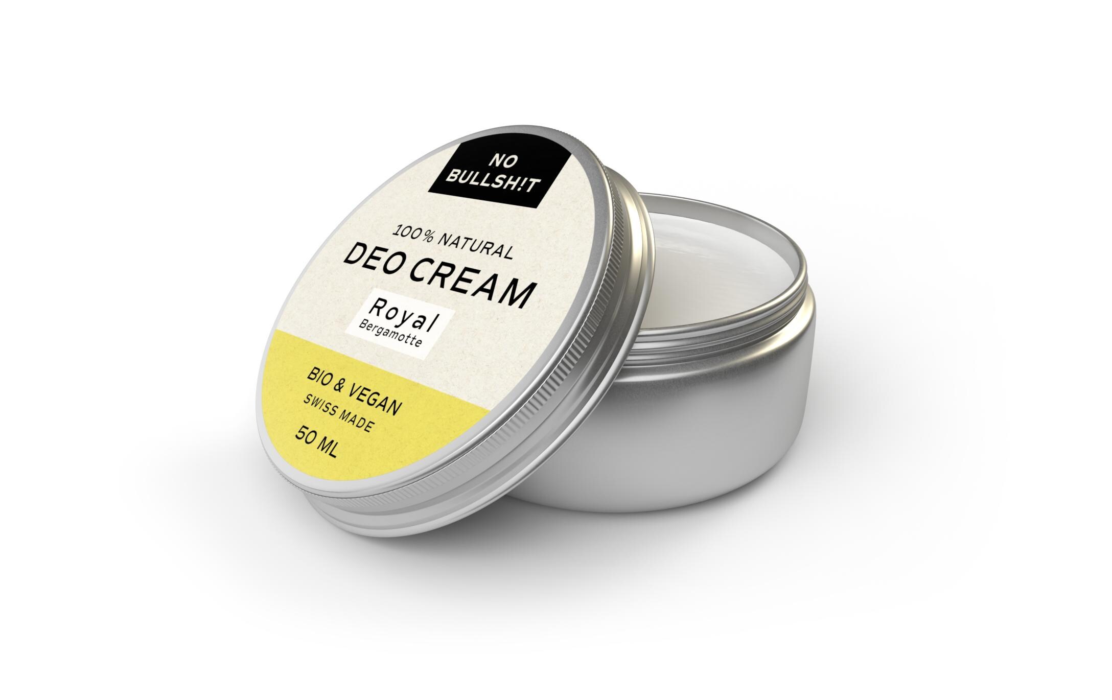 Deo Cream Royal 15 mlNatürliche, vegane Deo Cream ohne künstliche Duft- und Farbstoffe