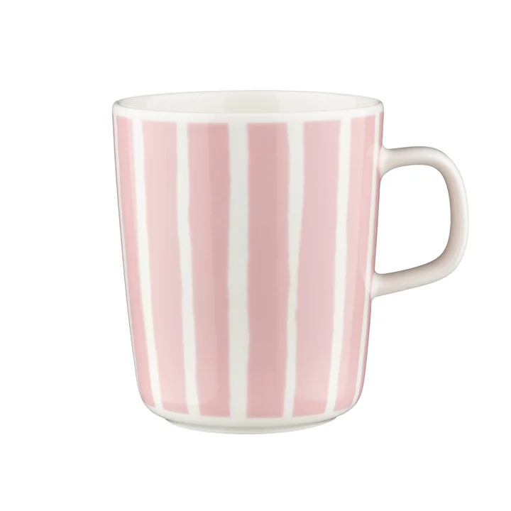 Marimekko - Oiva Piccolo Tasse, 250 ml, weiss / rosa