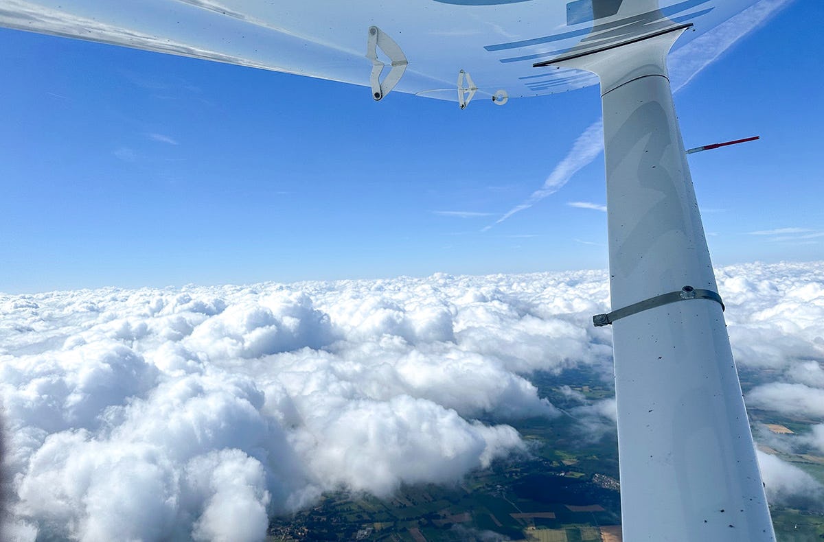 Rundflug Ultraleichtflugzeug Hodenhagen
