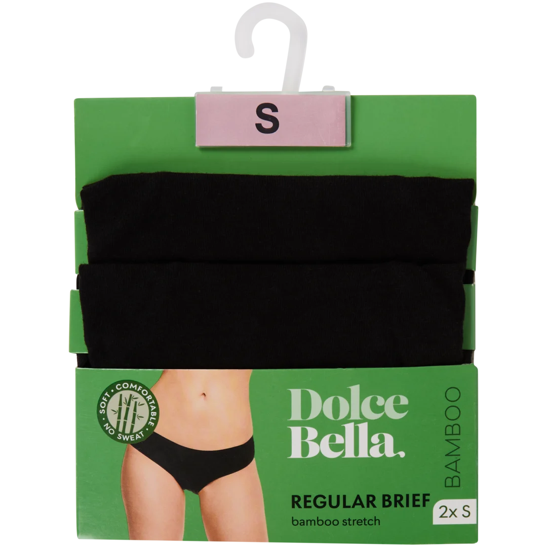 Dolce Bella bamboe slips Maten S - XL | 2 stuks