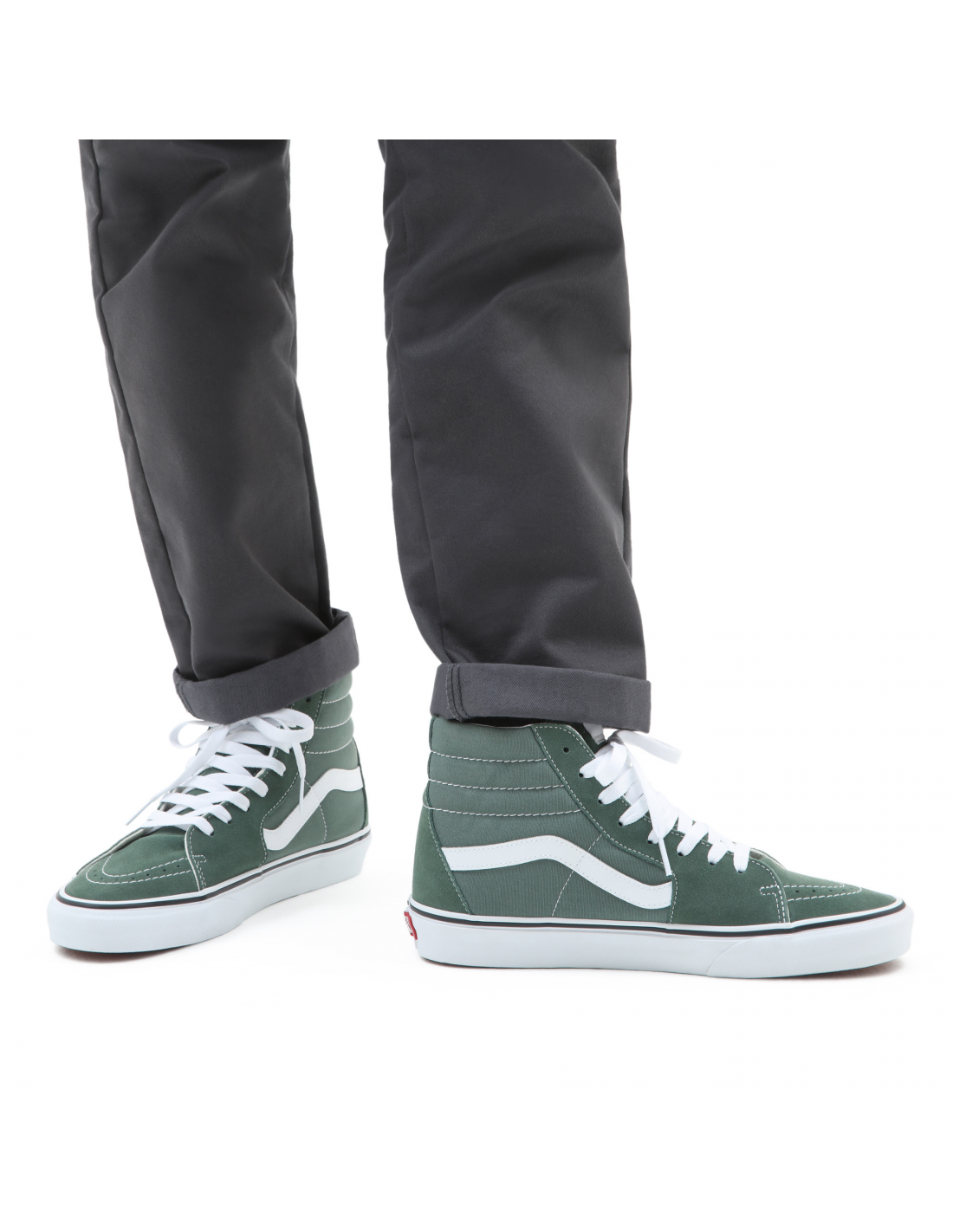 vans Sneakers montantes mixte sk8-hi cthr daim vert