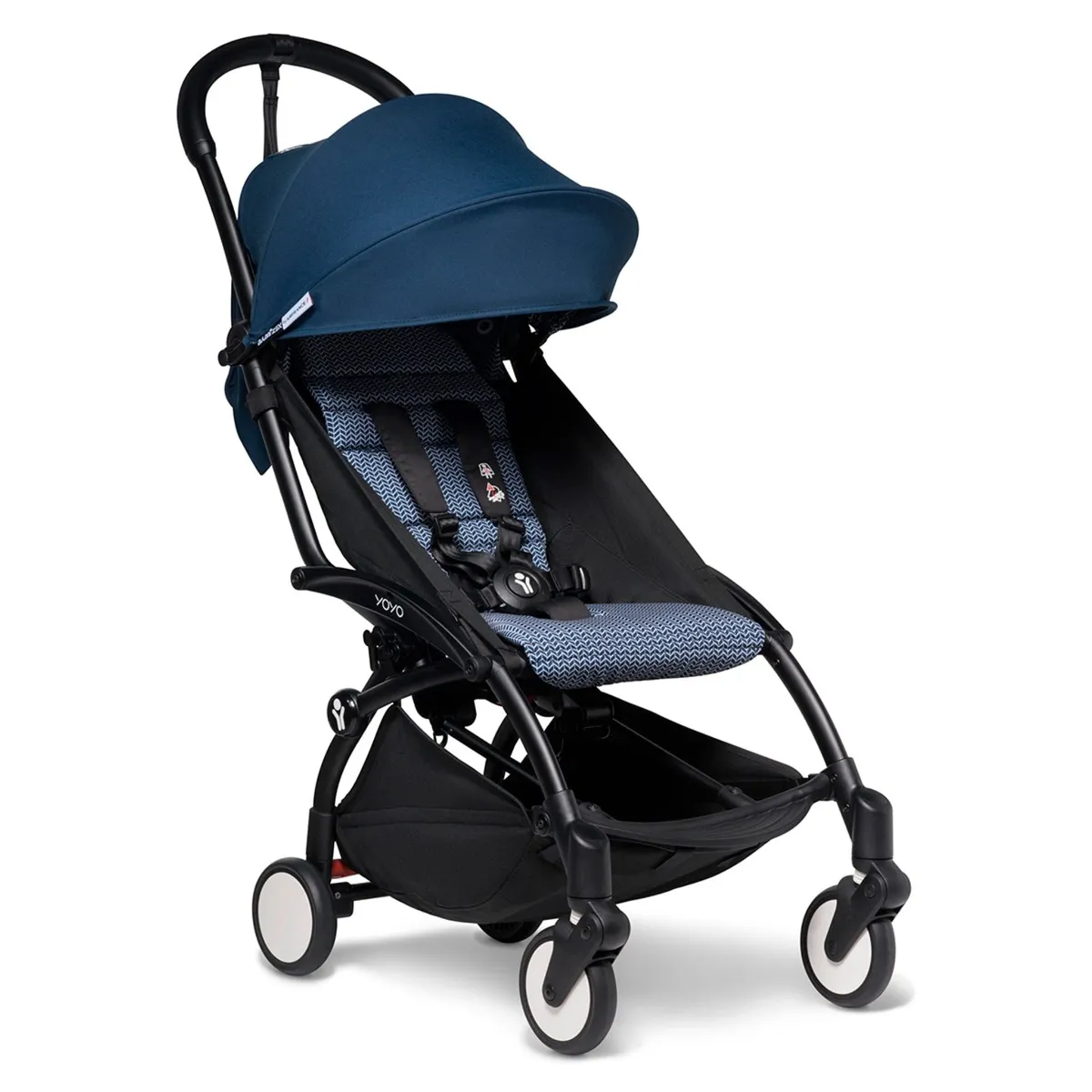 Babyzen Poussette Yoyo2 Complète - Noir  Bleu Air France