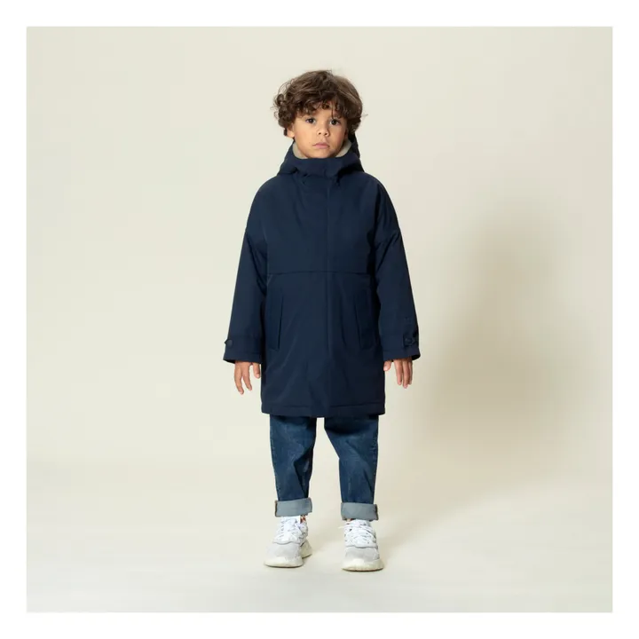 Gosoaky Parka Fourrée Desert Fox | Bleu nuit