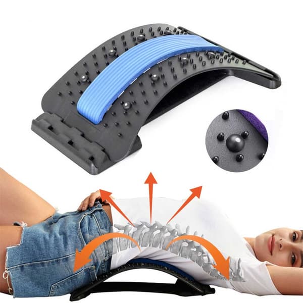 Jerk båre for strekk av rygglumring - Acupressure Back Massasje