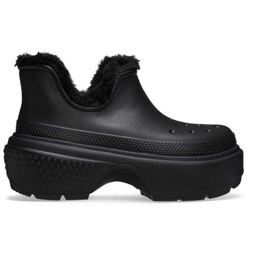 Crocs Stomp Shorty Støvler, Black, 39/40