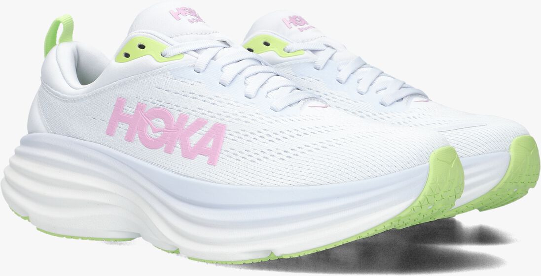witte hoka lage sneakers bondi 8