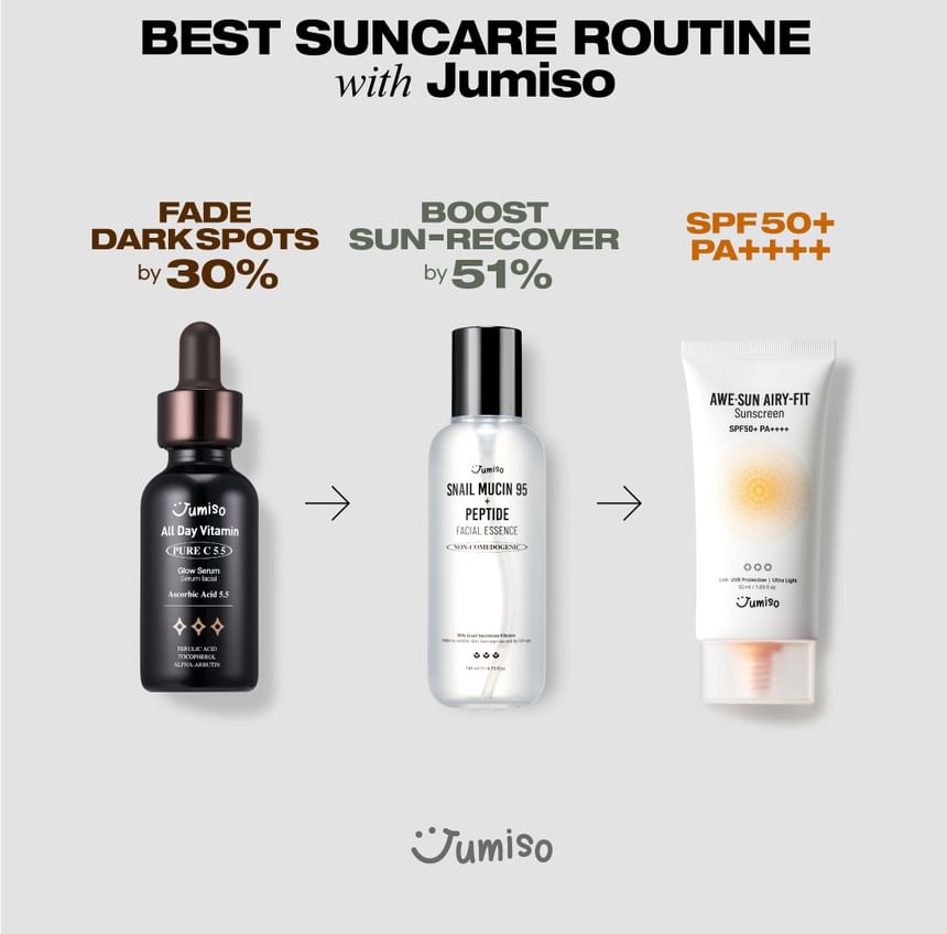 JUMISO - Slakkenslijm 95 + Peptide Gezichtsessence Mini