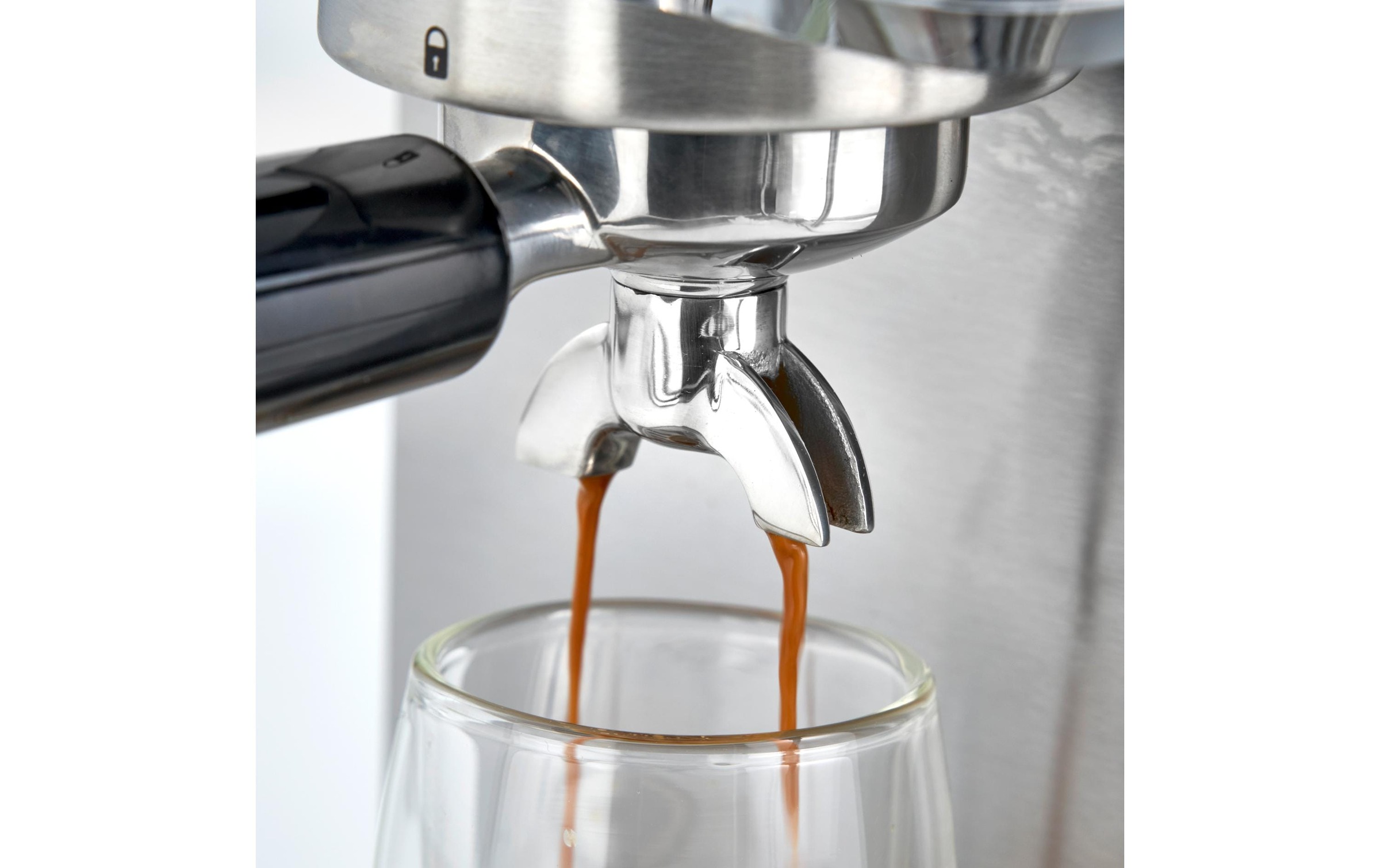 Caso Siebträgermaschine »Espresso Gourmet Silber« Holzart: Buche (China)