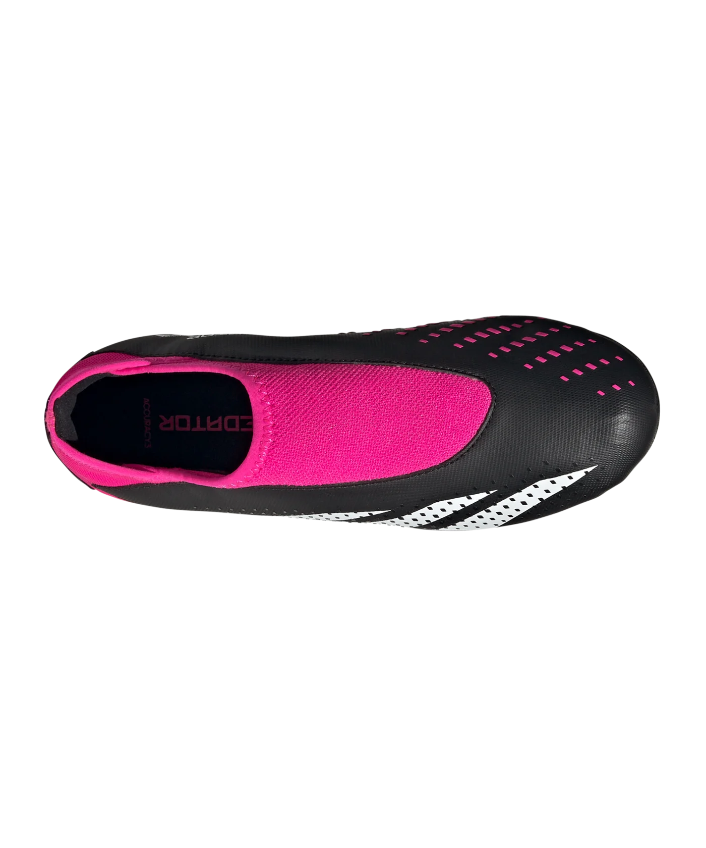adidas Predator Accuracy.3 LL FG Own Your Football Kids Schwarz Weiss Pink