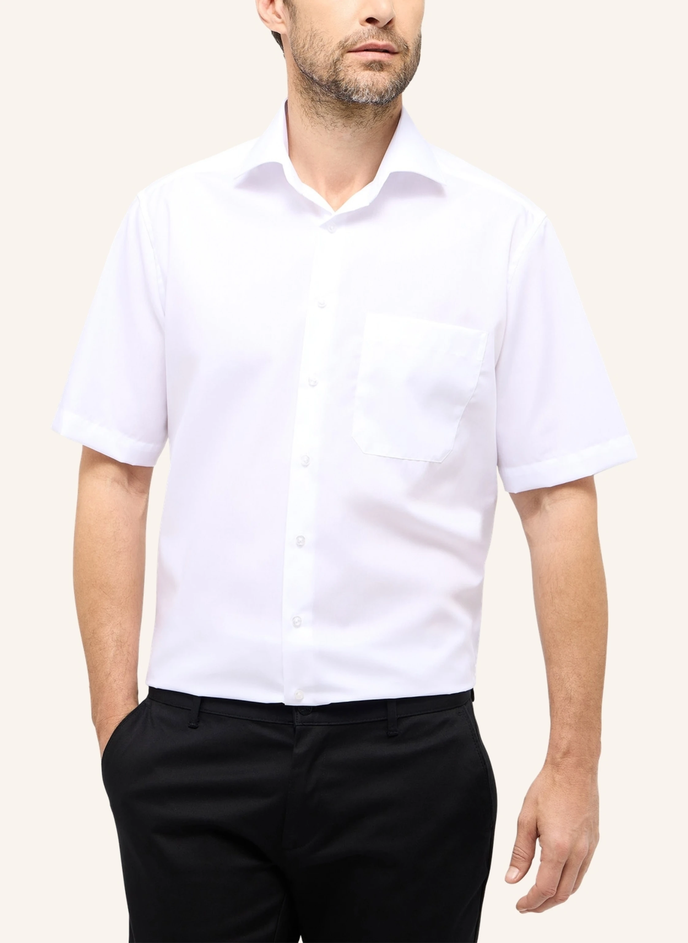 ETERNA Kurzarm-Hemd COMFORT FIT