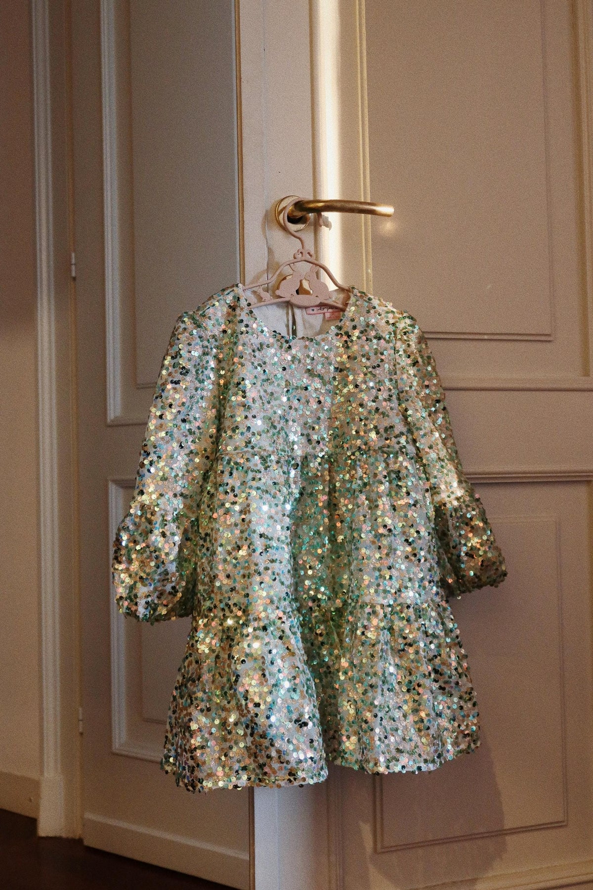 Konges Sløjd Lila Sequins Dress green
